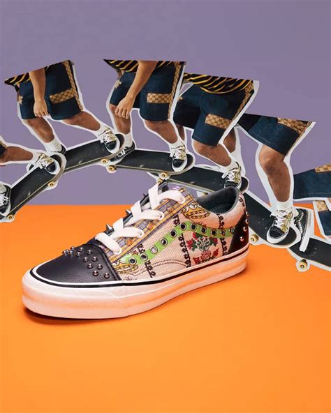 vans x gucci logo